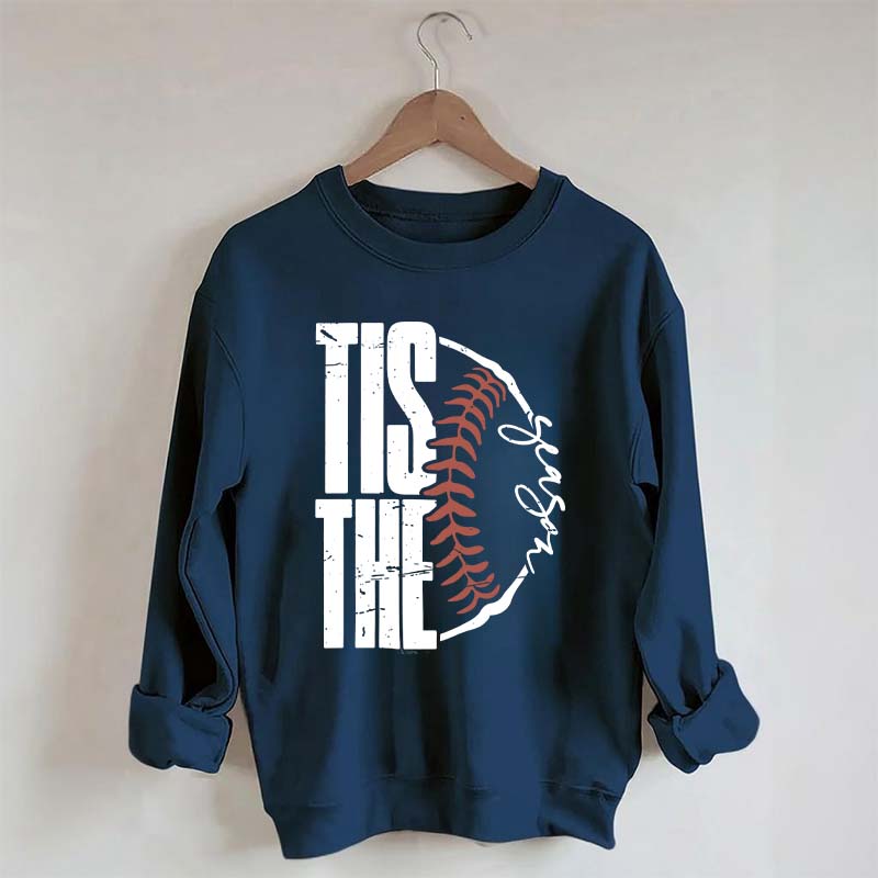 Tis The Season Baseball Softball Sweatshirt