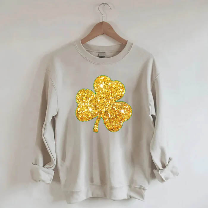 Glitter Shamrock Sweatshirt