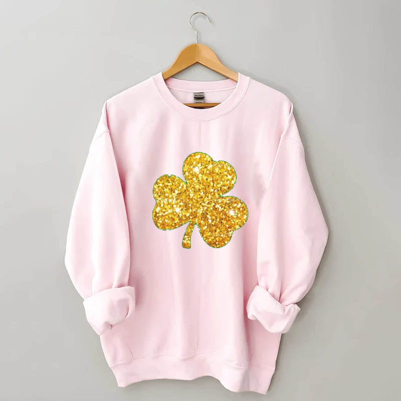 Glitter Shamrock Sweatshirt