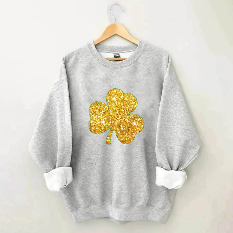 Glitter Shamrock Sweatshirt