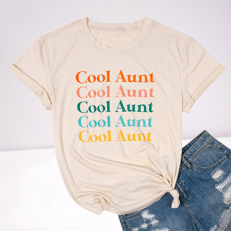 Cute Cool Aunt T-shirt