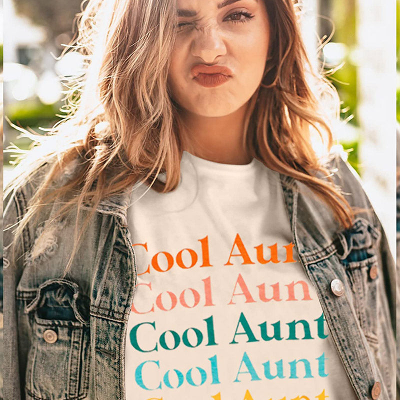 Cute Cool Aunt T-shirt