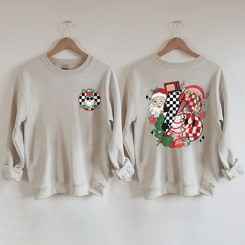 On The Petty List Retro Christmas Sweatshirt