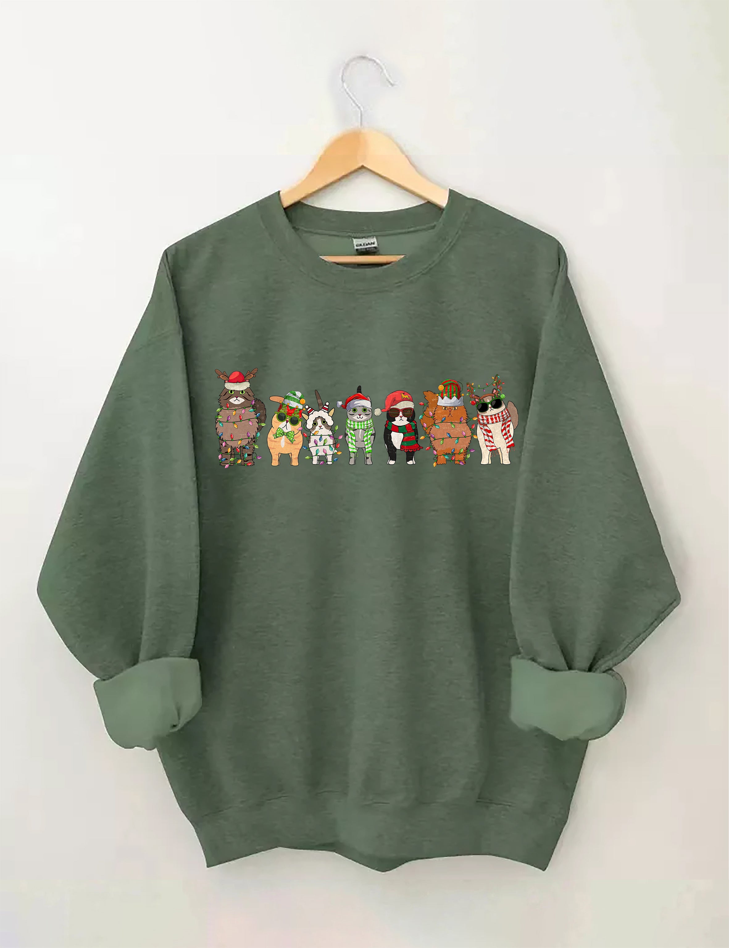 Cat Christmas Sweatshirt