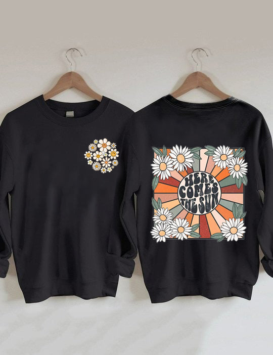 Here Comes The Sun Boho Sweatshirt