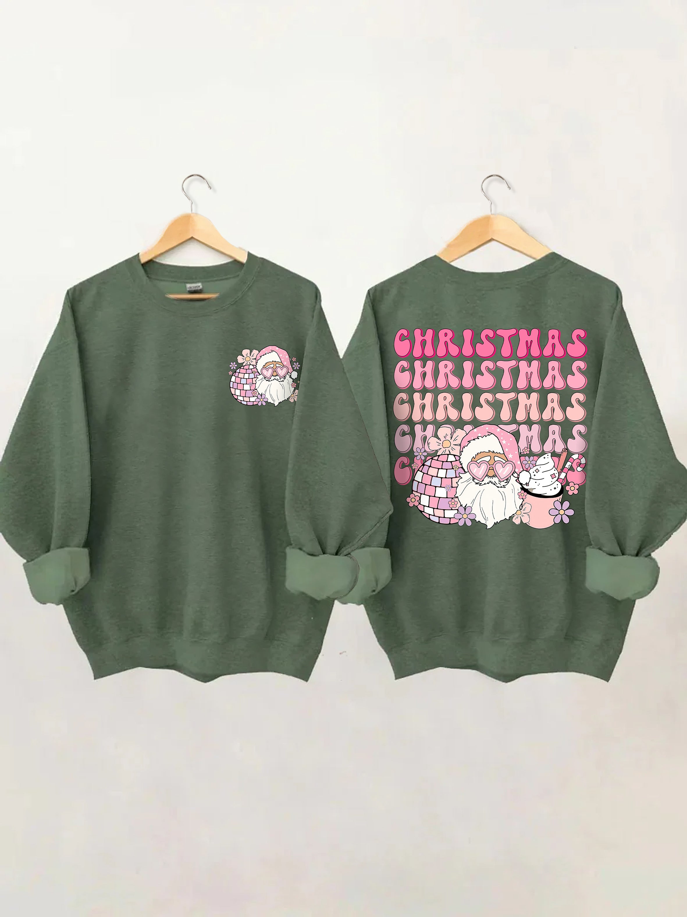 Disco Santa Claus Sweatshirt