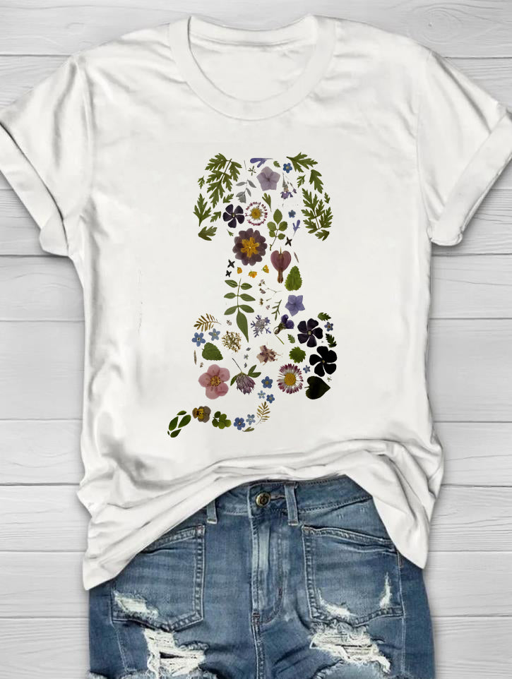 Floral Animal T-shirt