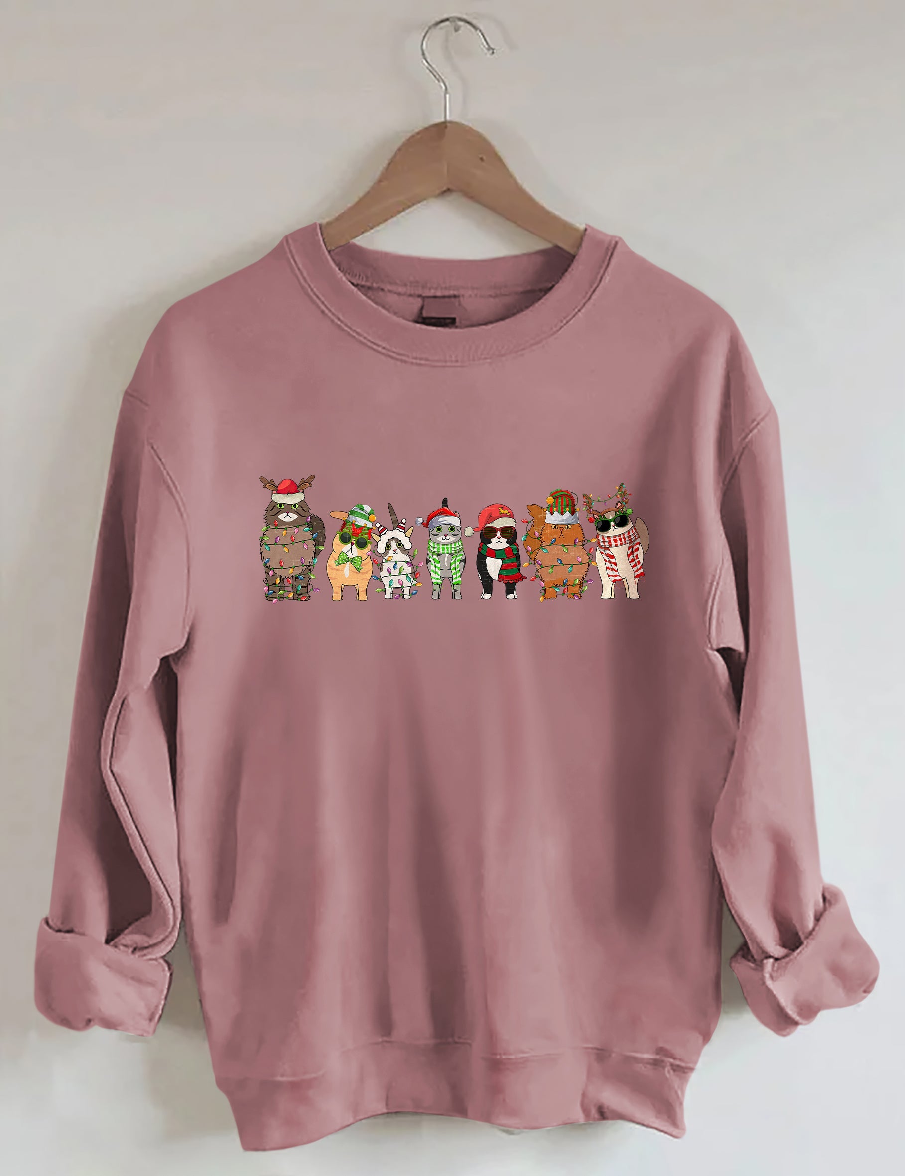 Cat Christmas Sweatshirt