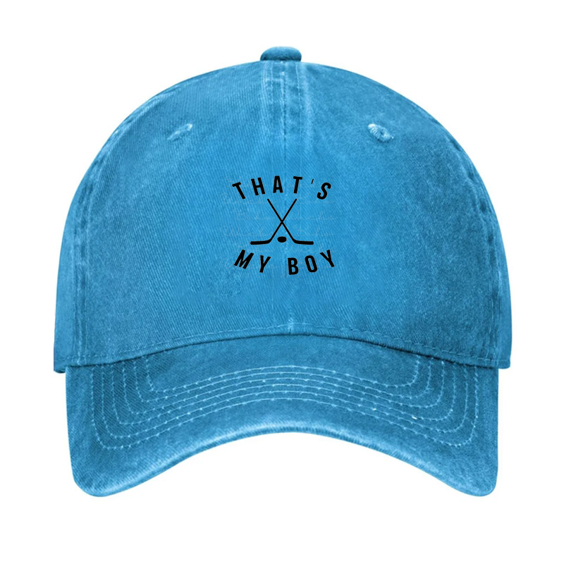 That's my boy hockey cap