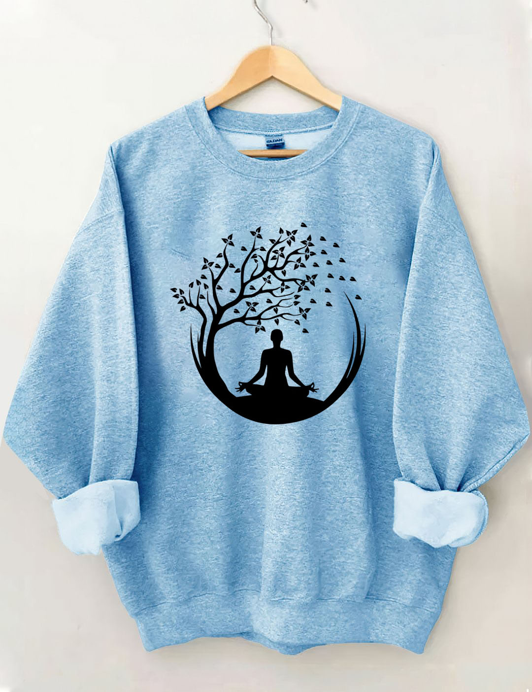 Yoga Tree circle Sweatshirt
