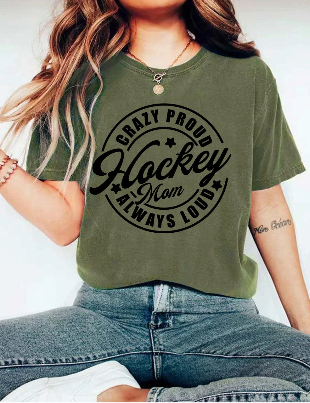 Hockey Mom T-shirt