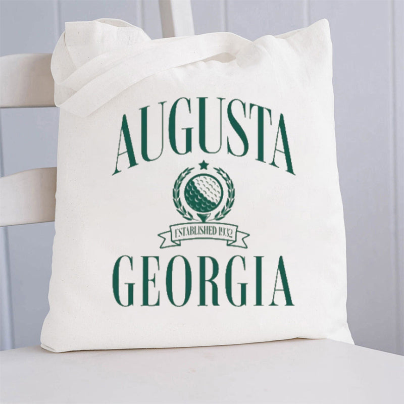 Augusta Georgia Golf Tote Bag