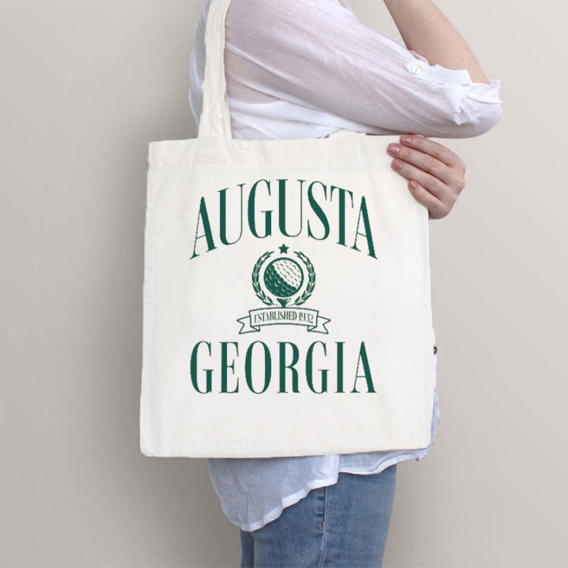 Augusta Georgia Golf Tote Bag