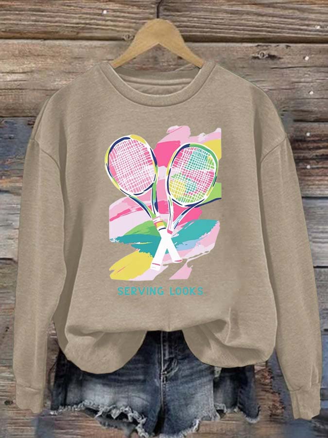 Tennis Player  Sweatshirt