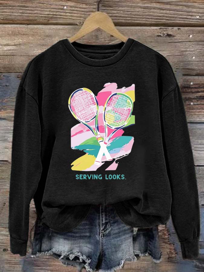 Tennis Player  Sweatshirt