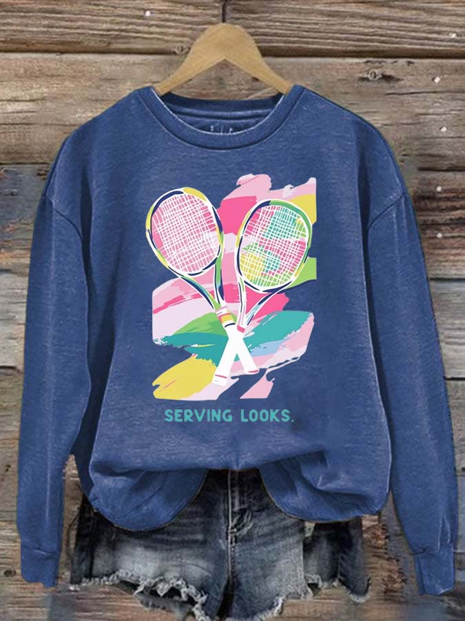 Tennis Player  Sweatshirt