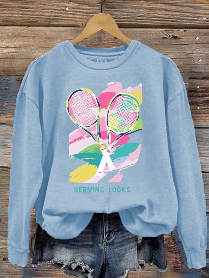 Tennis Player  Sweatshirt