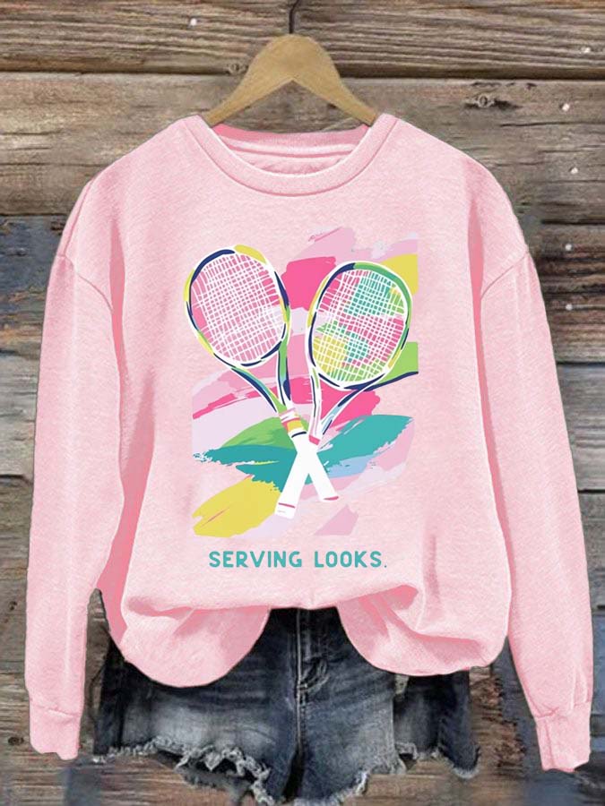 Tennis Player  Sweatshirt
