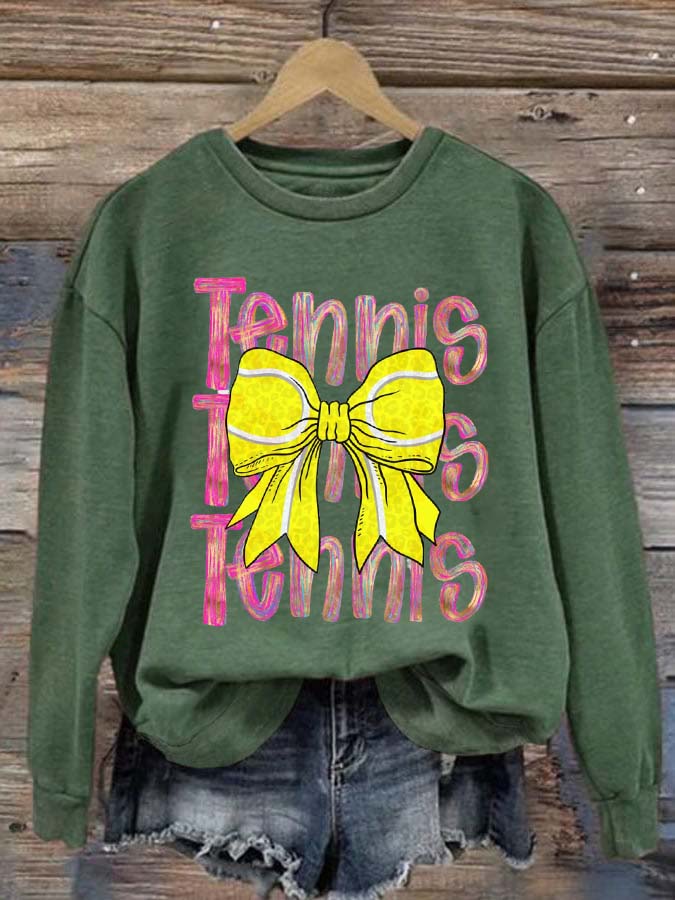 Coquette Tennis Coach Sweatshirt