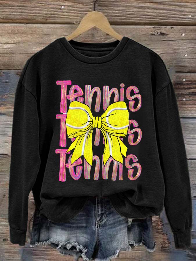 Coquette Tennis Coach Sweatshirt