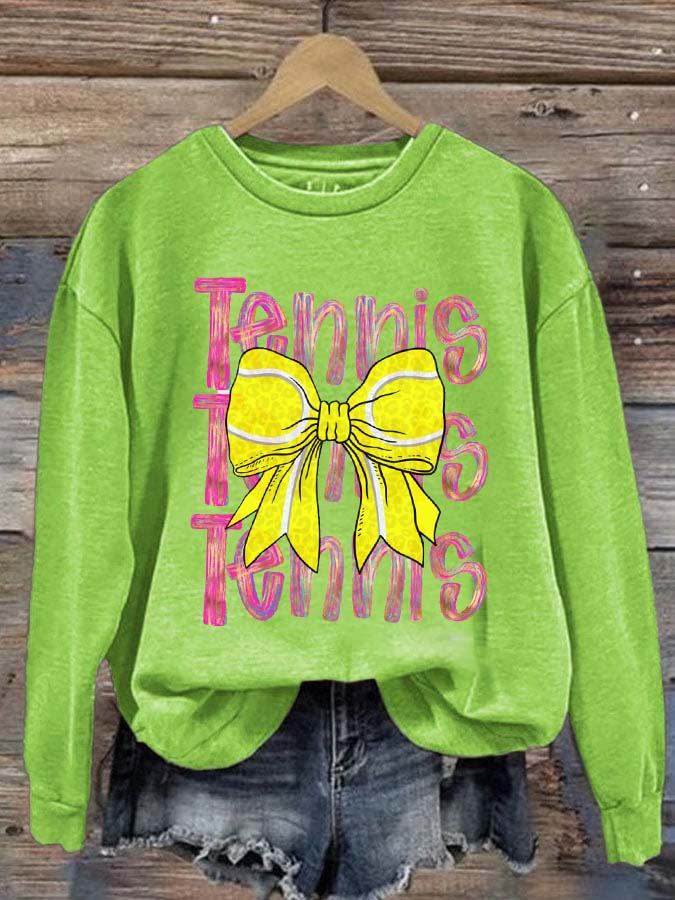 Coquette Tennis Coach Sweatshirt