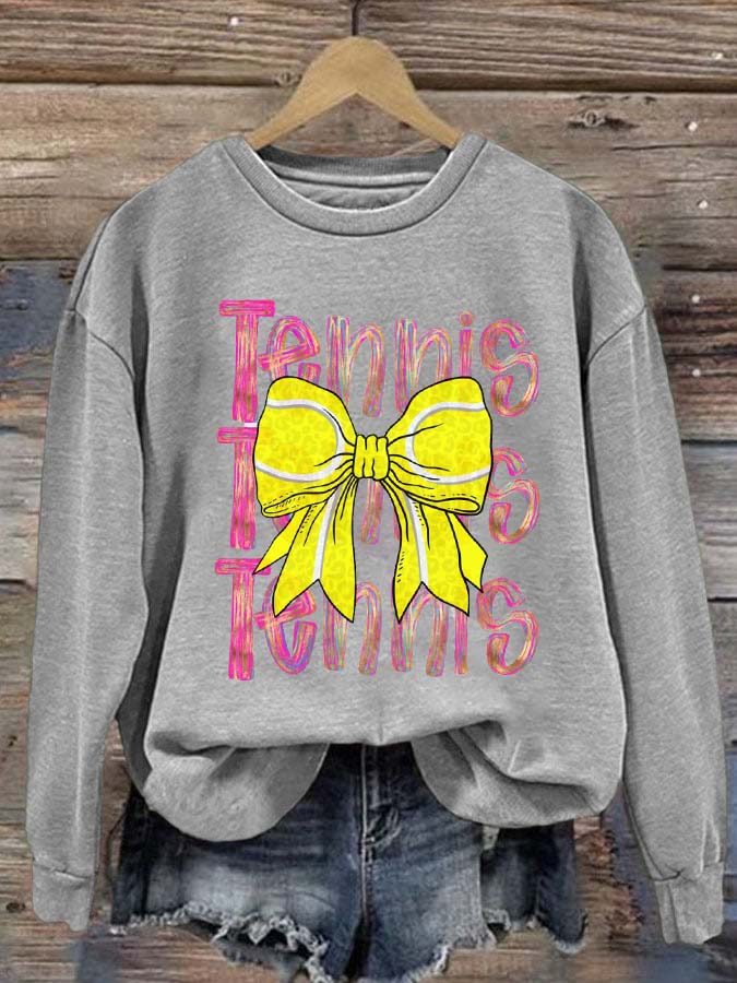 Coquette Tennis Coach Sweatshirt