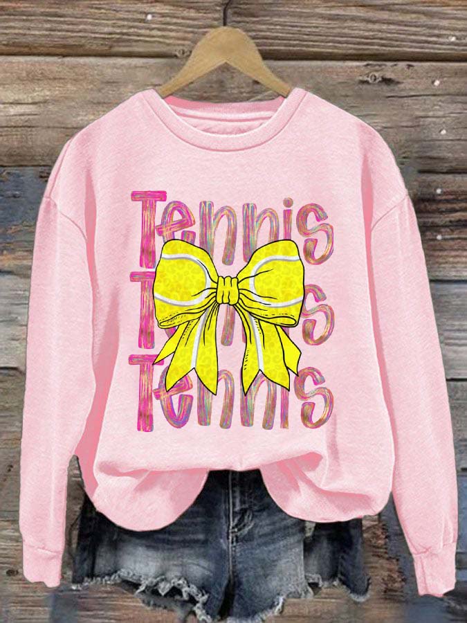 Coquette Tennis Coach Sweatshirt