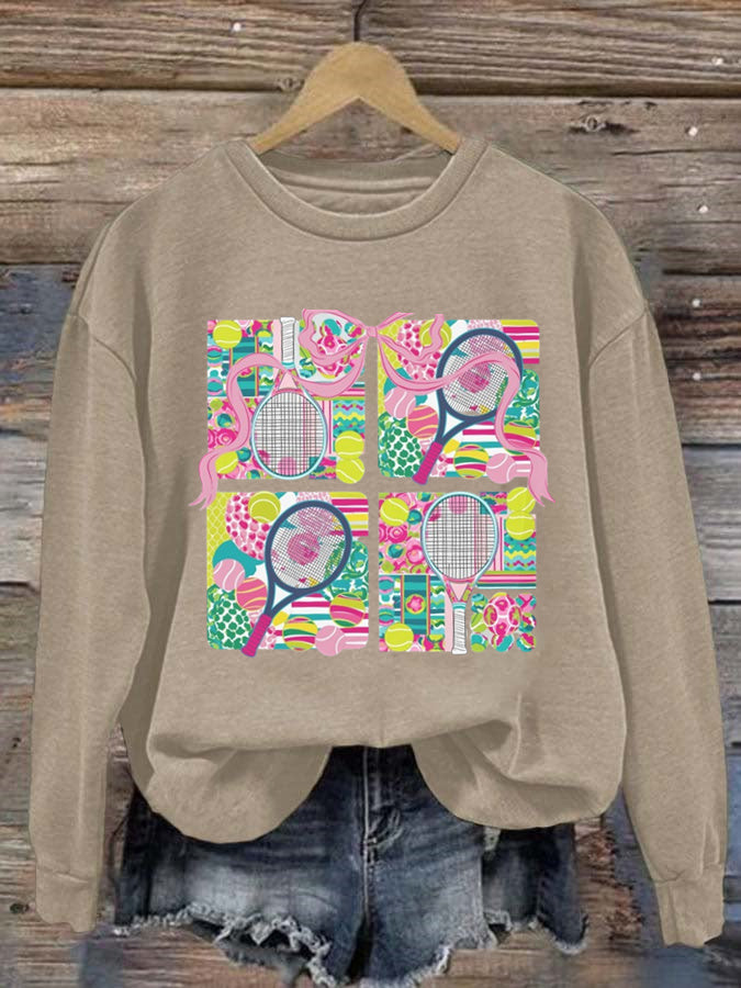 Coquette Tennis Coach Sweatshirt