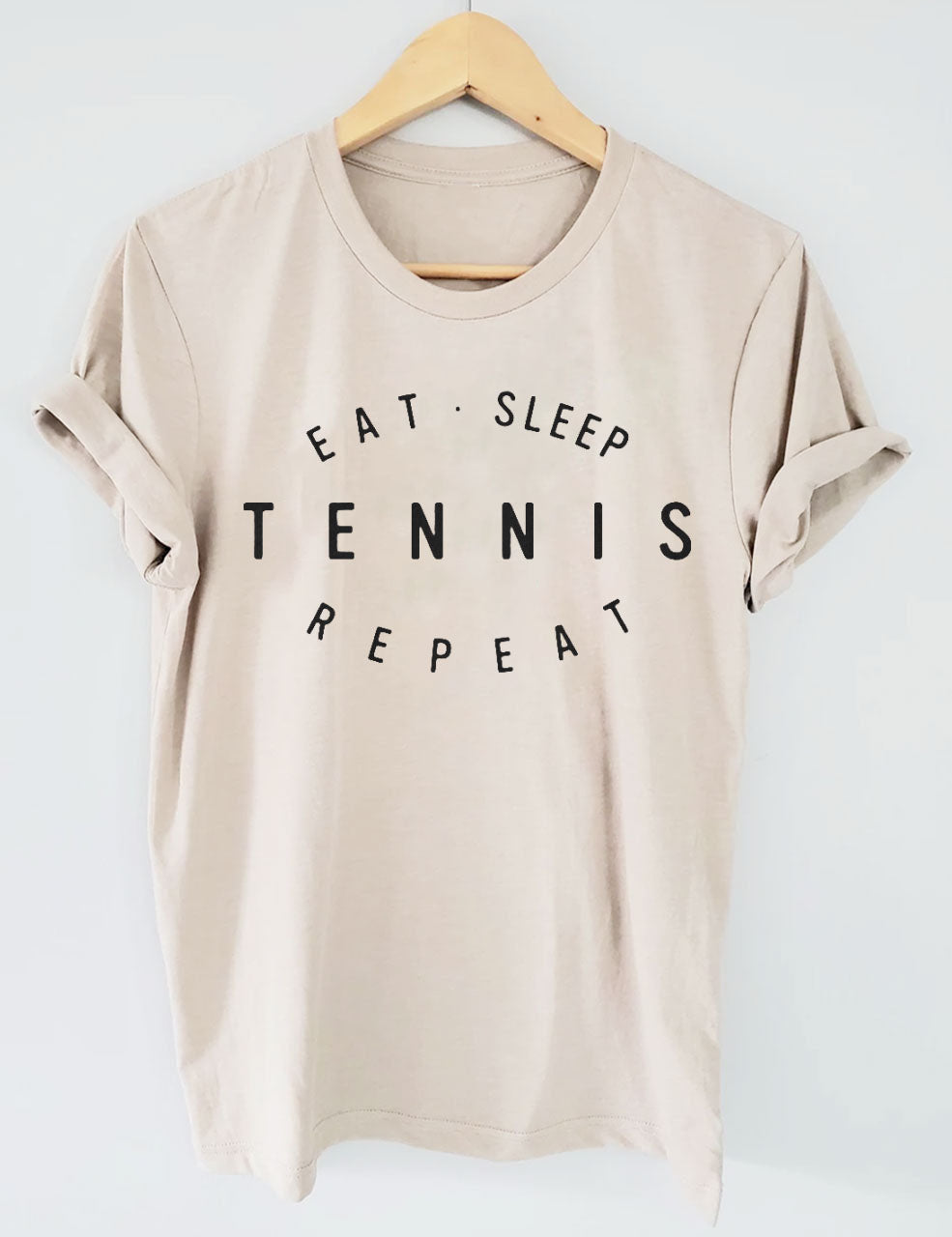 Eat Sleep Tennis Repeat T Shirt
