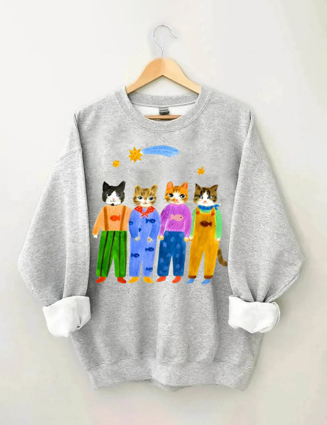 Pussycat In Sunny Skies Sweatshirt