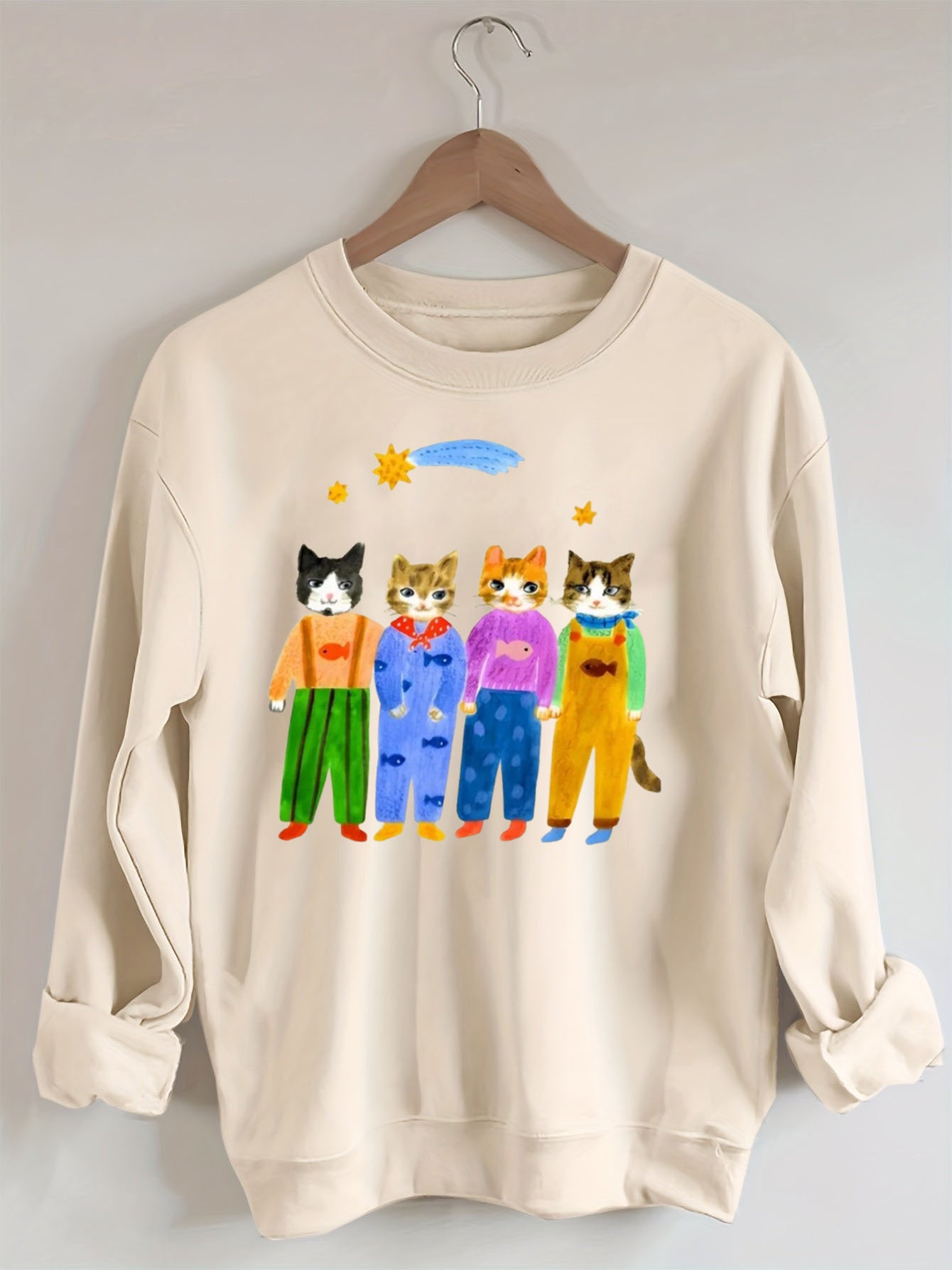 Pussycat In Sunny Skies Sweatshirt