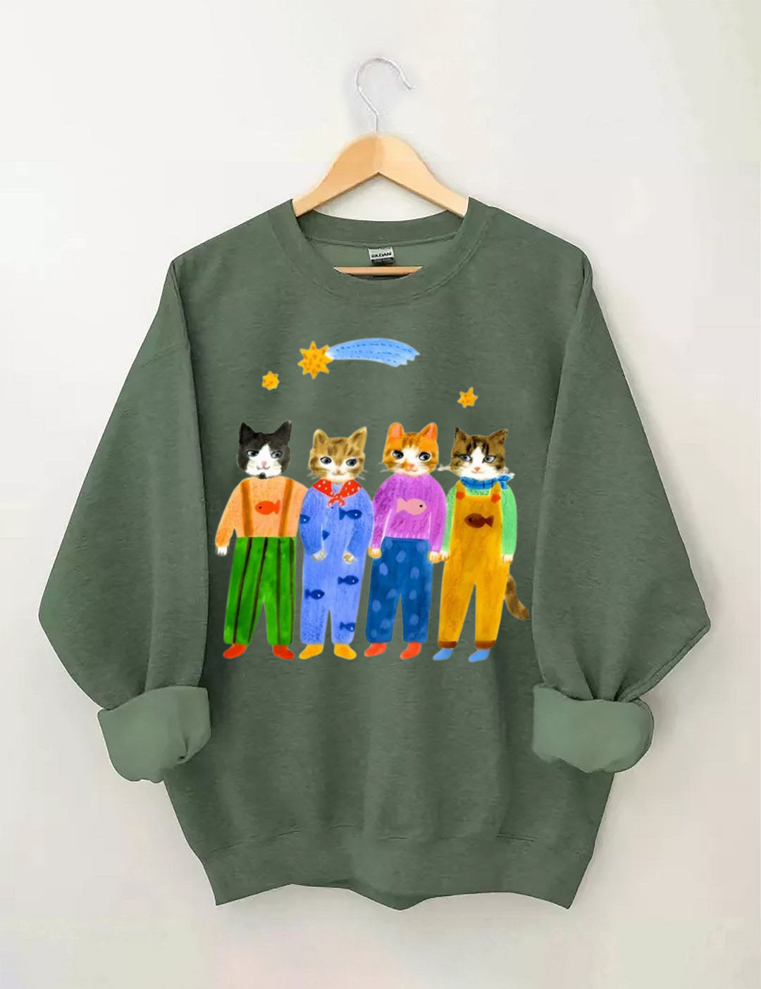 Pussycat In Sunny Skies Sweatshirt