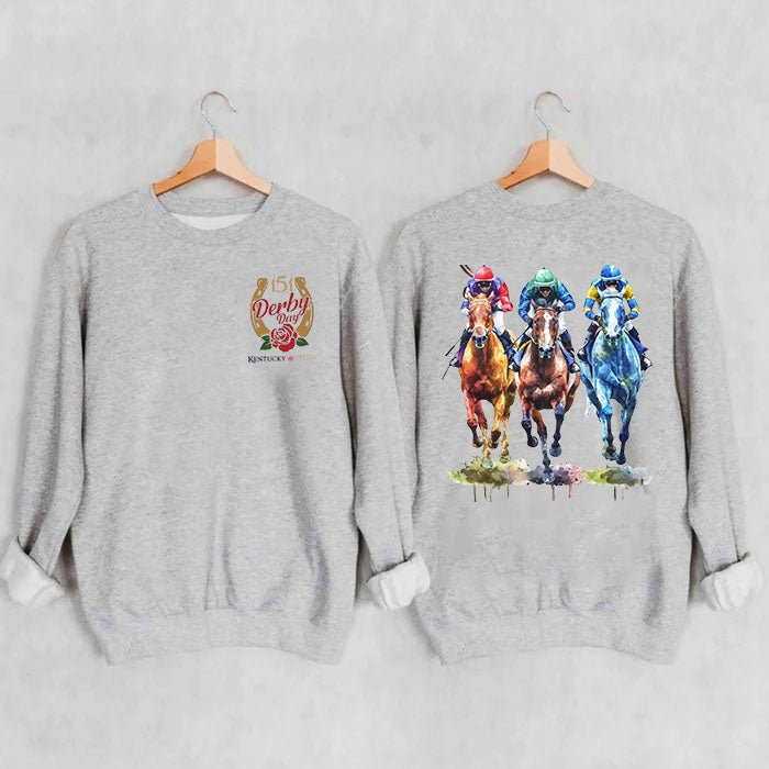 Horse Derby Lover Sweatshirt