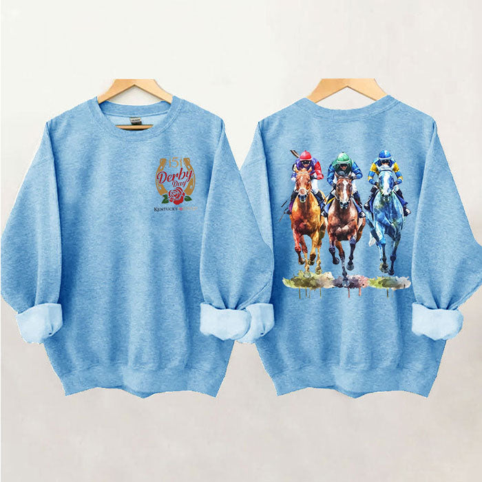 Horse Derby Lover Sweatshirt
