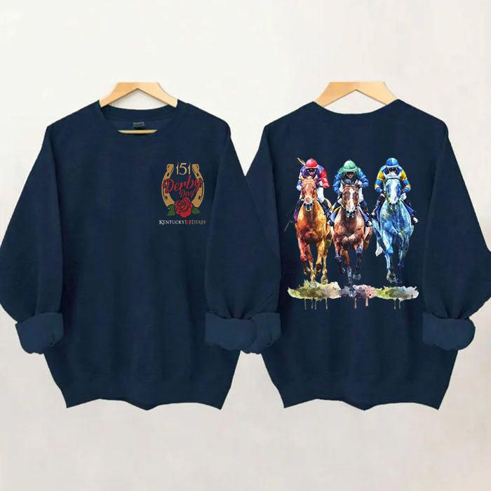Horse Derby Lover Sweatshirt
