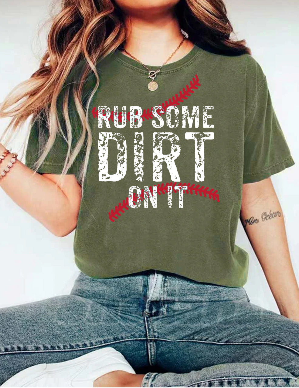 Rub Some Dirt On It Baseball T-shirt