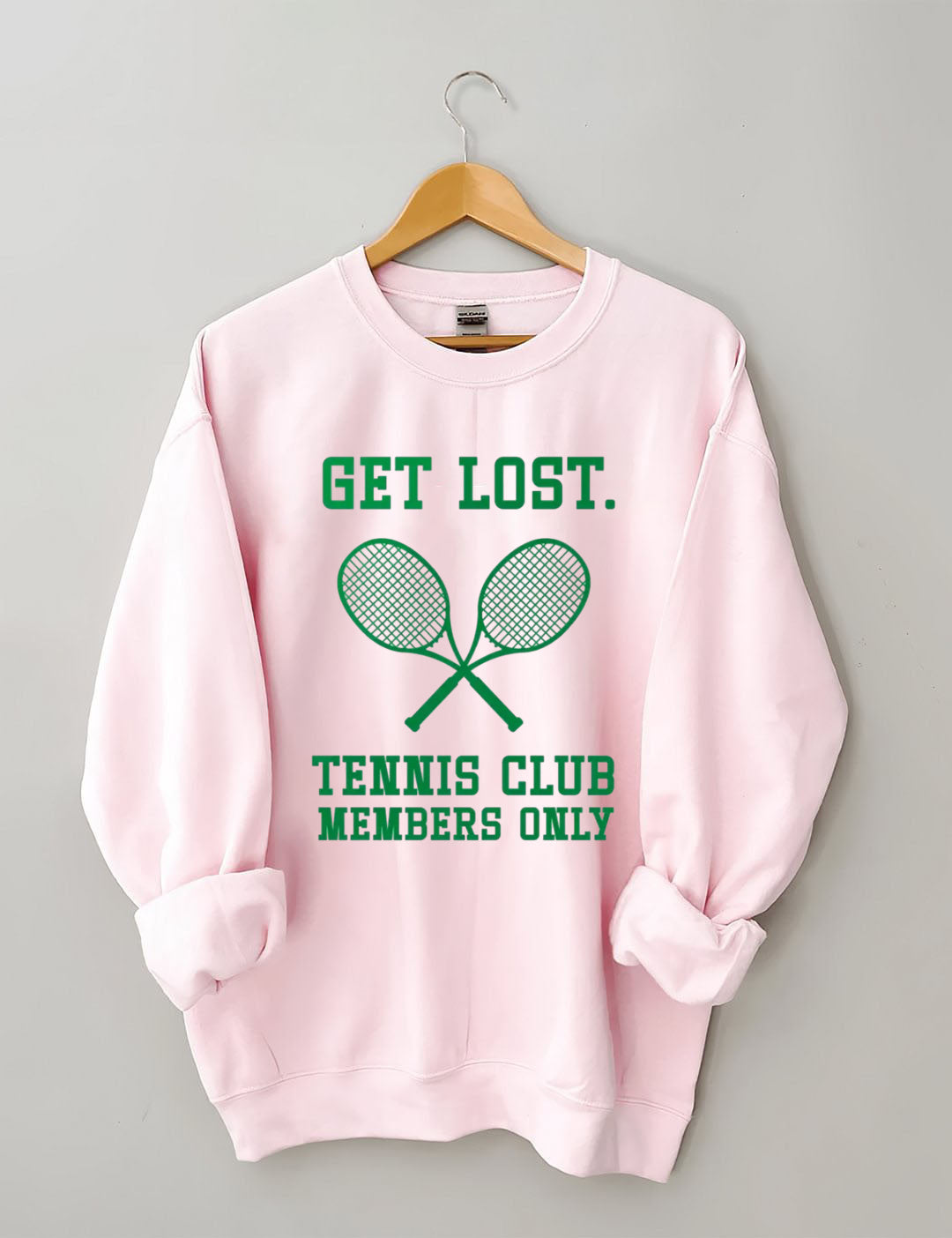 vintage tennis culture by Nick Mantuano for GET LOST Sweatshirt