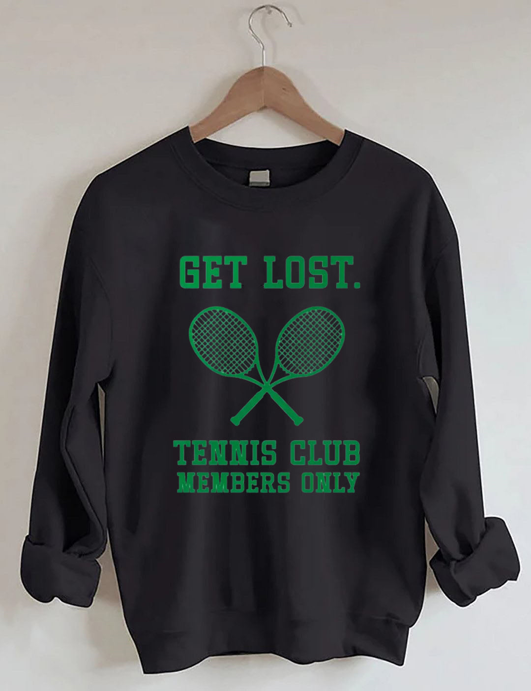 vintage tennis culture by Nick Mantuano for GET LOST Sweatshirt