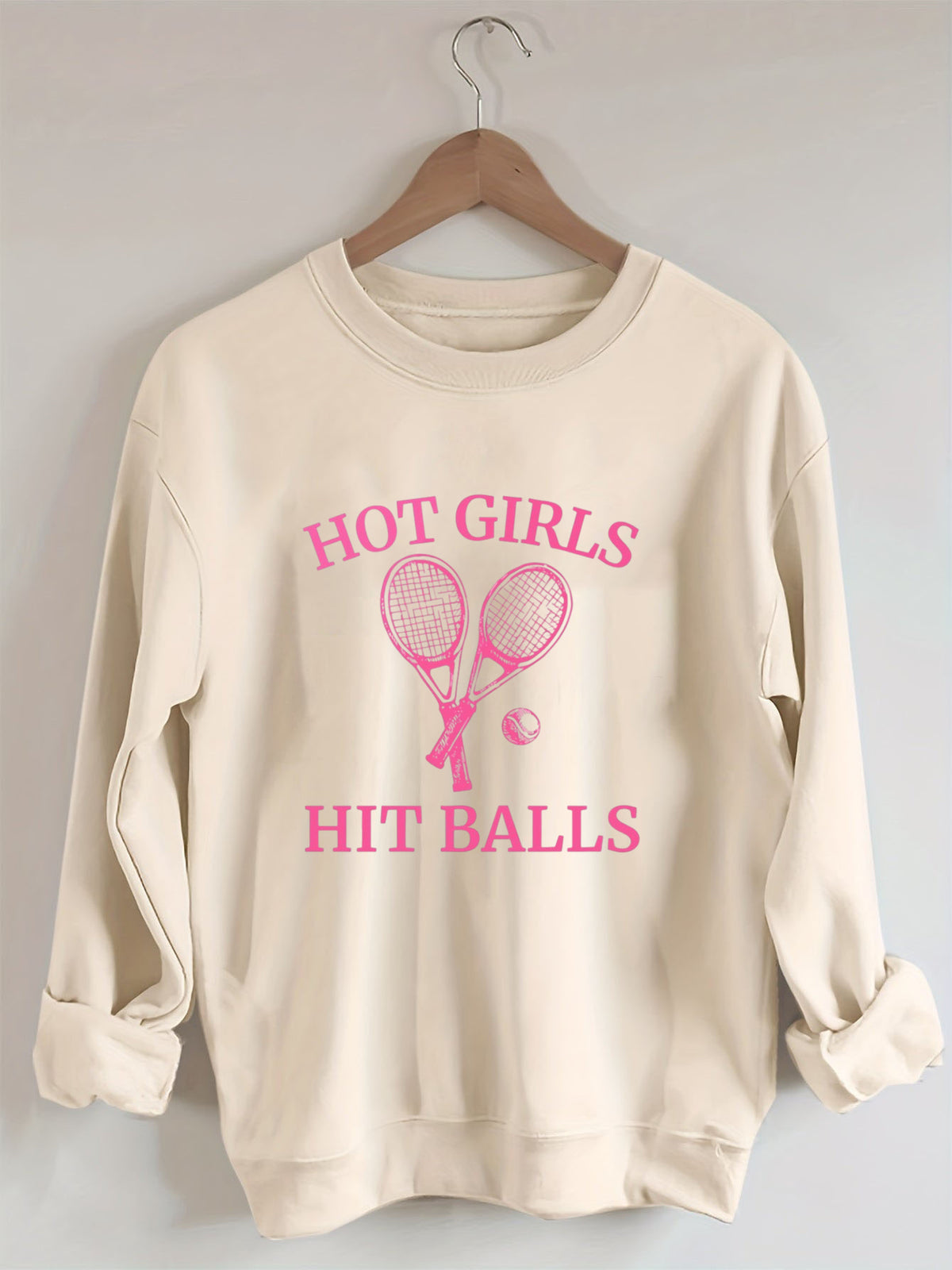 Hot Girls Hit Balls Tennis Sweatshirt