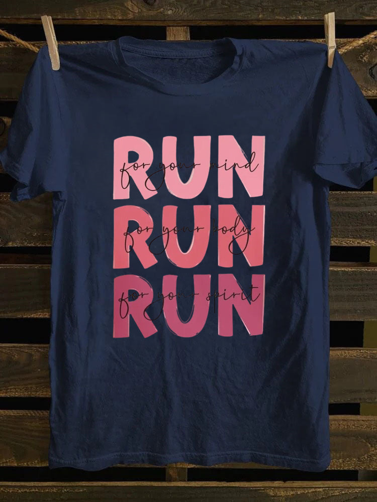 For Runner Running  T-shirt