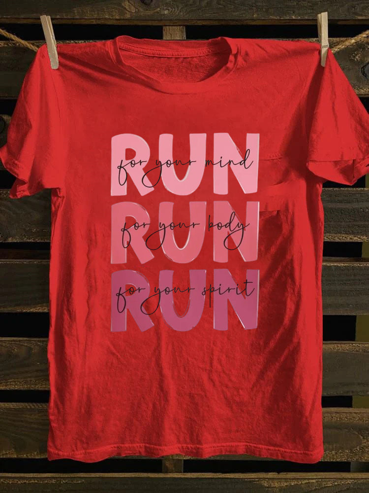 For Runner Running  T-shirt