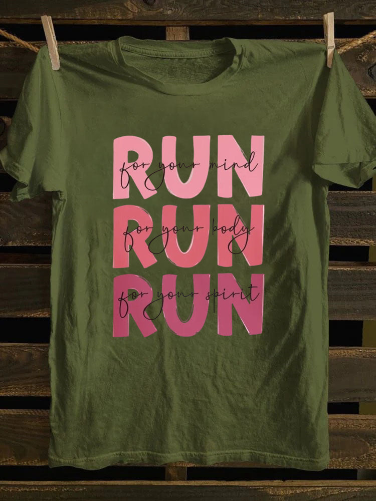 For Runner Running  T-shirt
