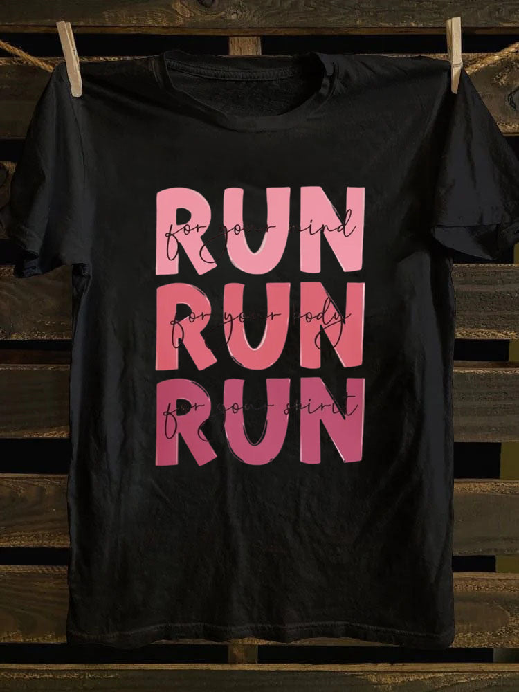 For Runner Running  T-shirt