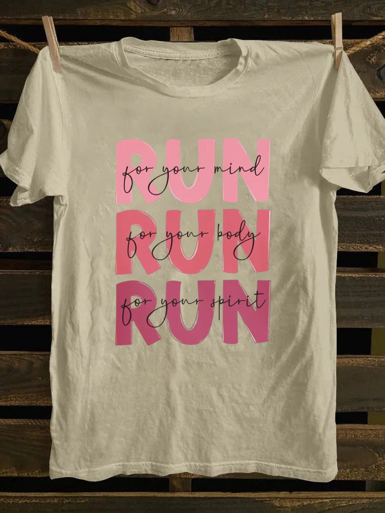 For Runner Running  T-shirt