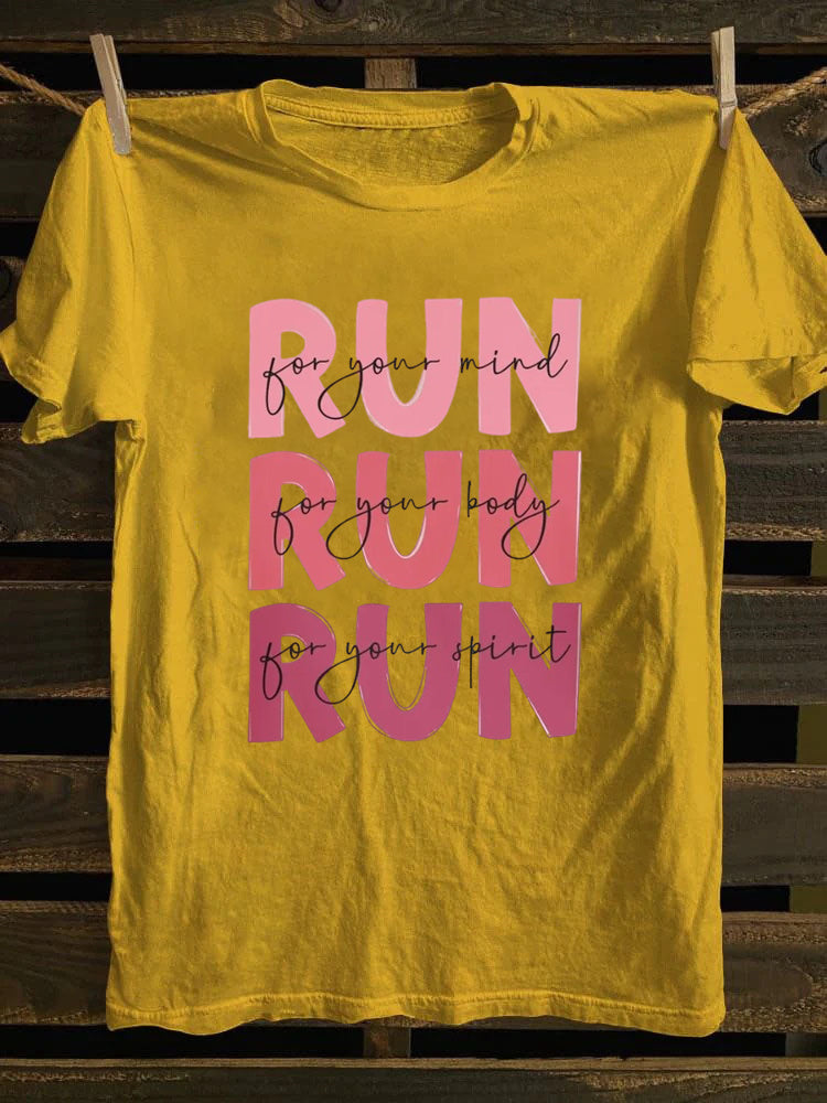 For Runner Running  T-shirt