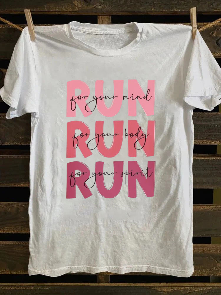 For Runner Running  T-shirt
