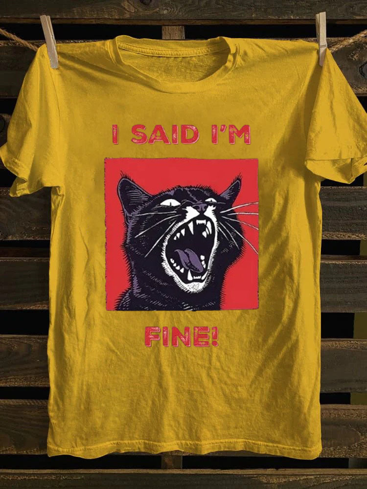 Punk Rock Band,I Said I'm Pine T-shirt