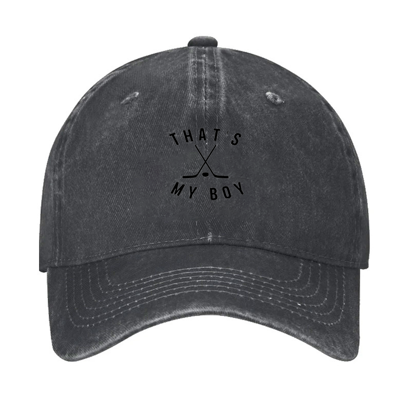 That's my boy hockey cap