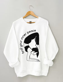 Find Your Inner Peace Pilates Sweatshirt