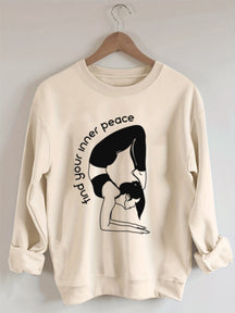 Find Your Inner Peace Pilates Sweatshirt